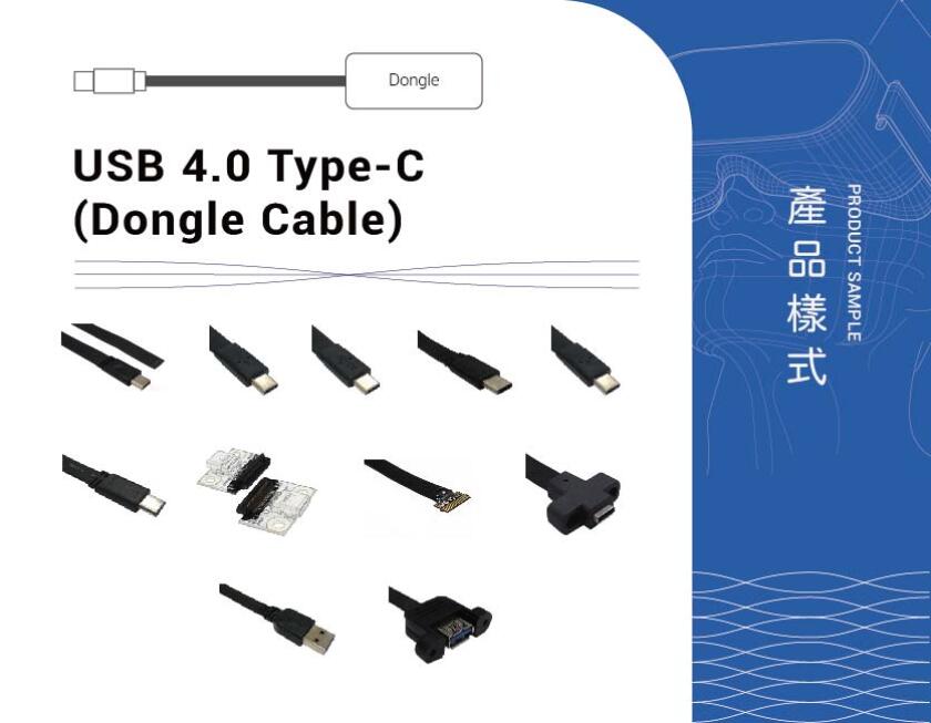 USB 4.0 Type-C (Dongle Cable)