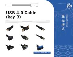 USB 4.0 Cable (key B)